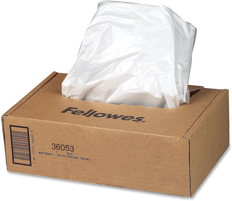Fellowes 36053 Powershred Shredder Waste Bags - 100 Count for 90S, 99Ci, 99Ms, AutoMax 200C, and AutoMax 130C - Image 4