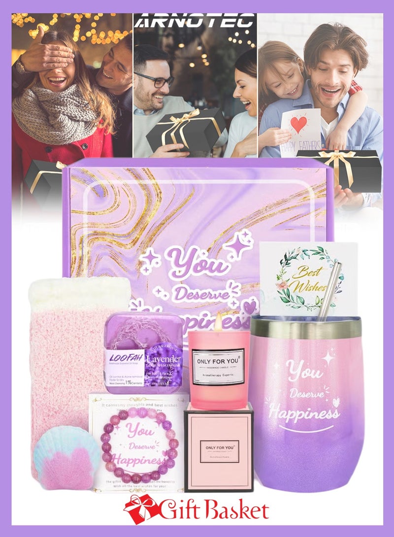 Birthday Gifts for Women, Casual Gift Basket Sets, Unique Gift Ideas for Women, Gifts for Mom Sisters Best Friend Wife, Gifts for Women for Colleagues Teachers Nurses