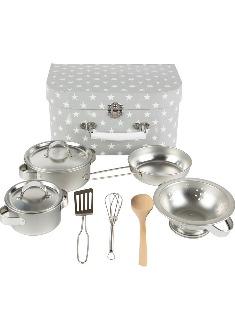 Sass and Belle Grey Stars Play Cooking Set - Adorable Toy Cooking Set for Kids - pzsku/Z7AF993DB6E2FD6300472Z/45/_/1727771110/ccff7580-afdc-4218-8442-85ee2955ffa4