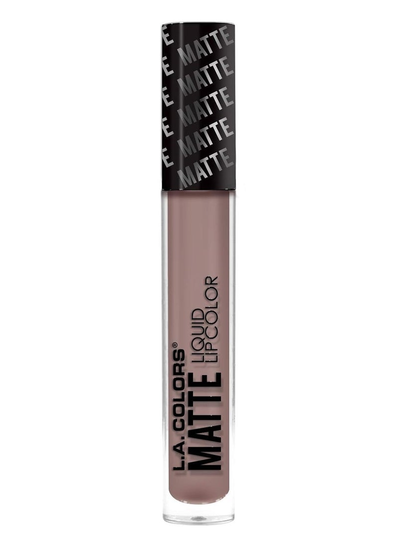 L.A. COLORS Matte Liquid Lip Color, Eclipse CLG409