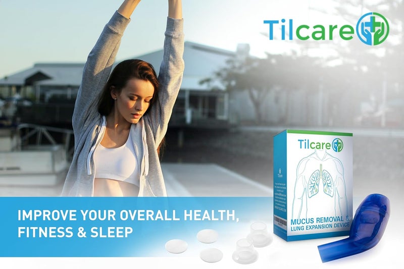 Tilcare Mucus Relief Cleanser Lung Expansion Device by Tilcare Breathing Exerciser for Better Fitness Sleep Perfect Treatment Aid for COPD Asthma Bronchitis Cystic Fibrosis OPEP Flutter Machine - Image 4