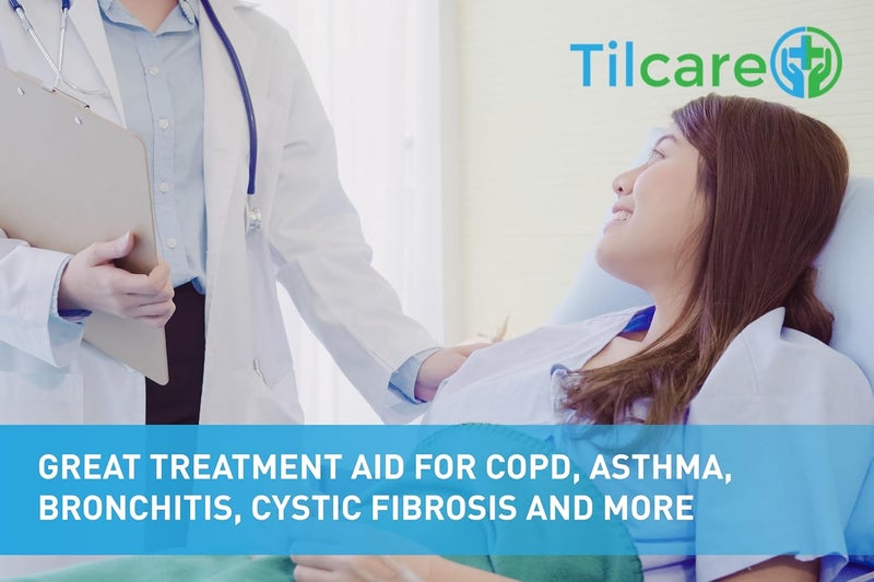 Tilcare Mucus Relief Cleanser Lung Expansion Device by Tilcare Breathing Exerciser for Better Fitness Sleep Perfect Treatment Aid for COPD Asthma Bronchitis Cystic Fibrosis OPEP Flutter Machine - Image 5