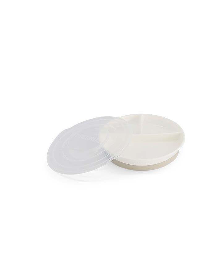 Twistshake Divided Plate 6+m White - Image 3