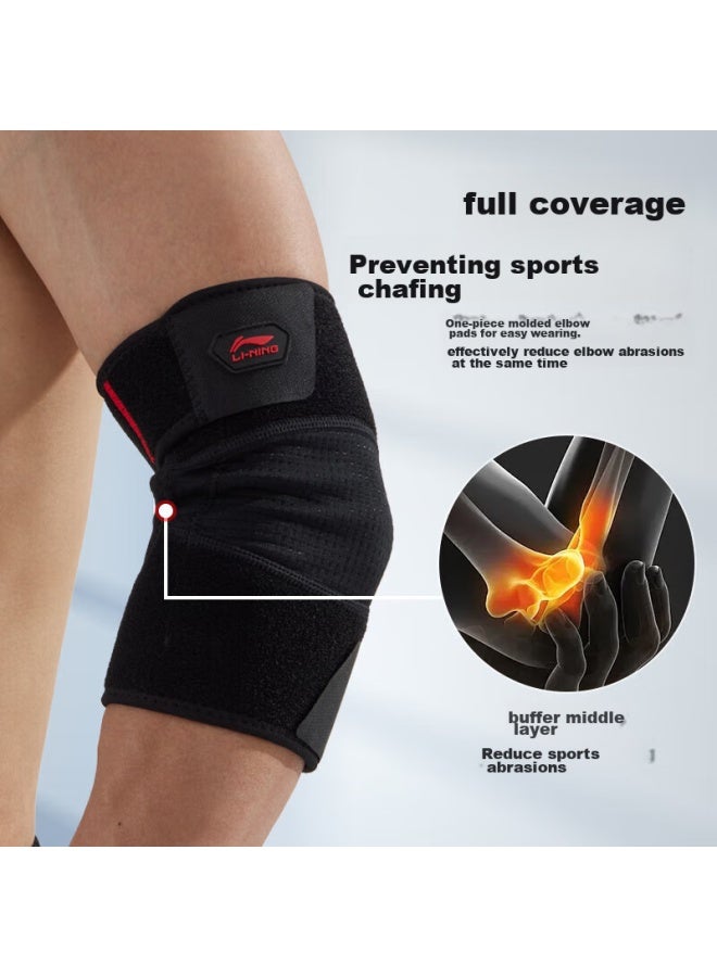 Li-Ning Li-ning Elbow Guard, Specialized For Tennis Elbow, Protective Gear For Men, Fitness, Sports, Badminton, Warmth, Joint Protection Sleeve, Bench Press Elbow Guard - Image 5
