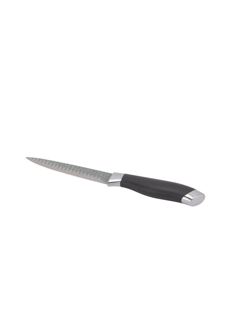 Royalford 5" Utility Knife- RF12006| With Extra-Sharp Stainless Steel Blades| 100% Food-Grade, Suitable for Dining Table, Home and Restaurant| Perfect for Slicing Fruit - Image 1