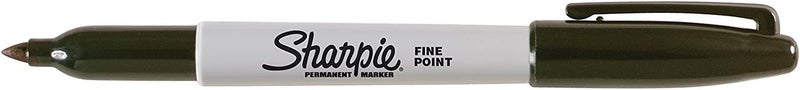Sharpie Permanent Marker, Fine Point, Black, Pack Of 3 - Image 2