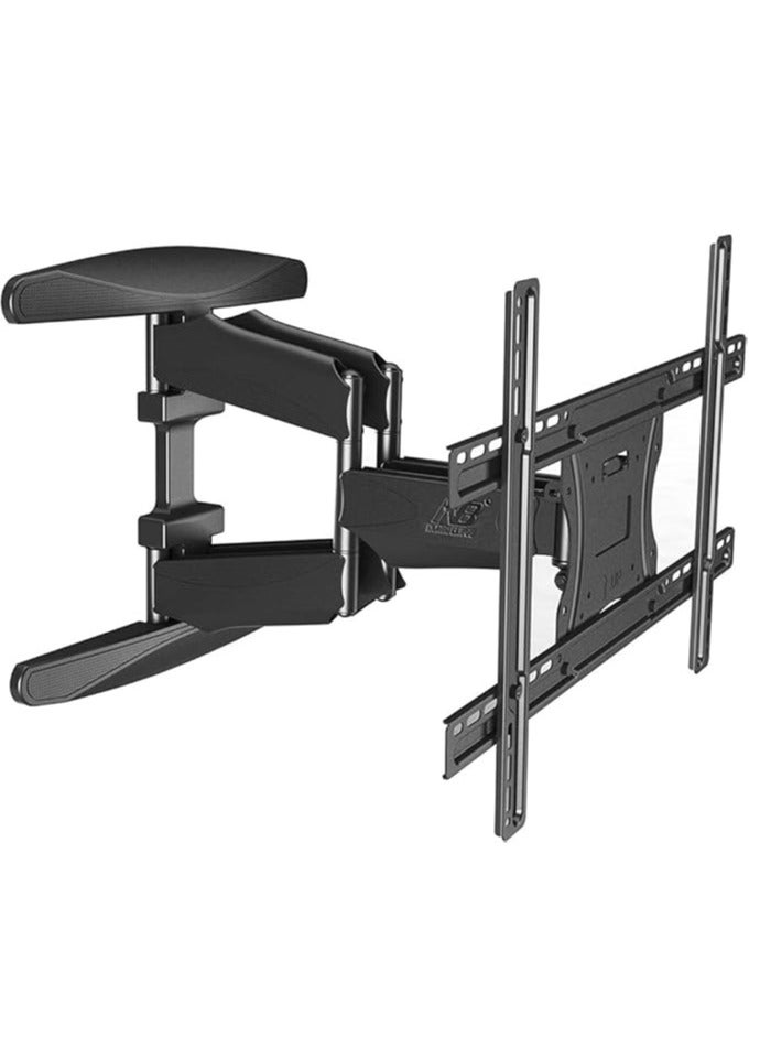 NB Full Motion TV Wall Mount for Most 43-75 Inch TVs with Swivel Joint Tilt Arm Extends 100lbs Max VESA 400x400mm - Image 1