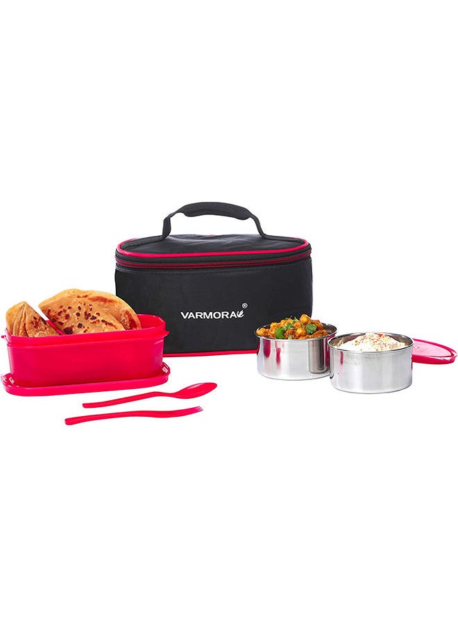 Varmora - SS Duo Lunch Box Raspberry Pink - Image 1