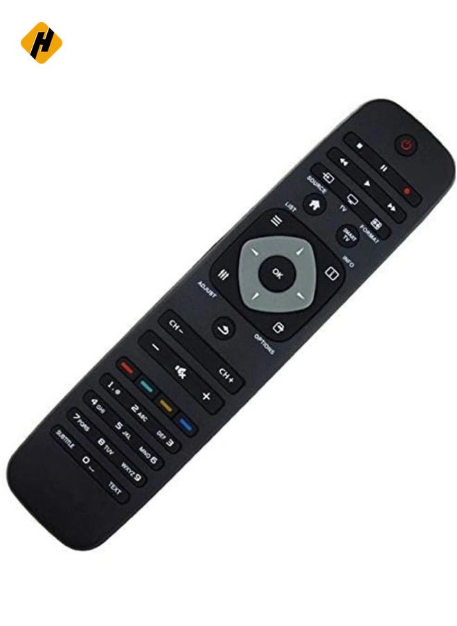 HuHa - Remote Control Compatible with Philips LCD LED TV Universal Ph 33 242254990467/2422 549 90467, Multicolor with battery - Image 1