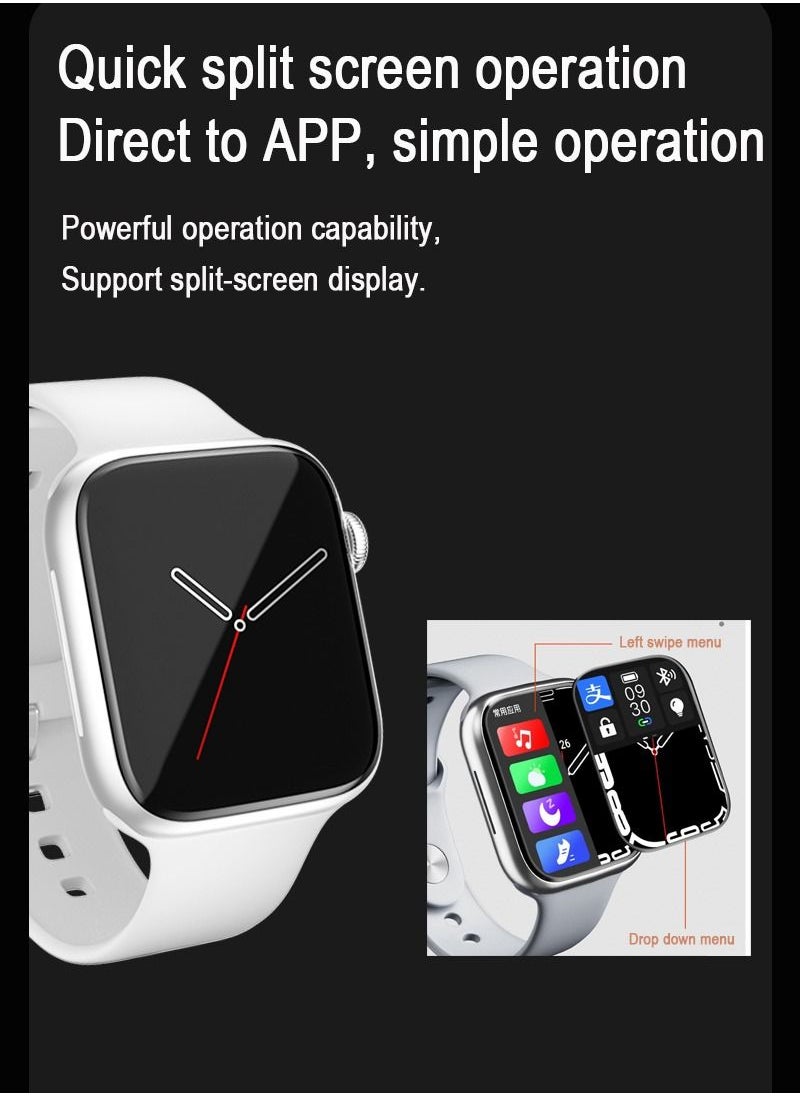 GULFLINK - Smart Watch for Android and iOS Phones Compatible with Apple iPhone and Samsung Pink - Image 1