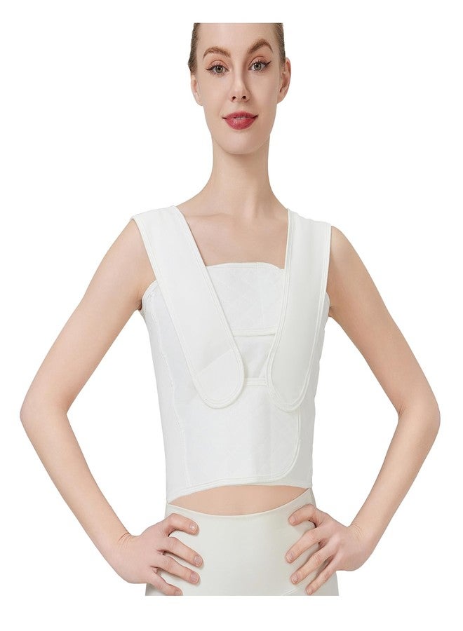 TIERSINI Compression Post Mastectomy without Reconstruction, Post Breast Surgery Compression Bandage, Minimally Invasive Surgery Chest Strap Compression Bandage, Medical Recovery Stretch Bandage (XXL) - Image 1