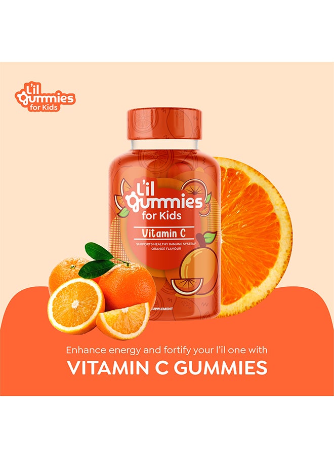 Vitamin C Immunity Gummies For Kids - 60 Vegan Gummies, Natural Orange Flavor, Supports Immunity Defense - pzsku/Z7AFA28ED52E8AF4C05F0Z/45/_/1695968643/6de05760-c46f-4cbb-8591-b469eddcb669