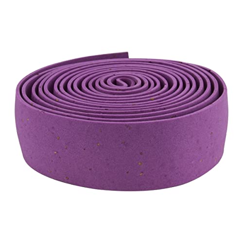 Origin8 Pro Cork Handlebar Tape, Purple - Image 1