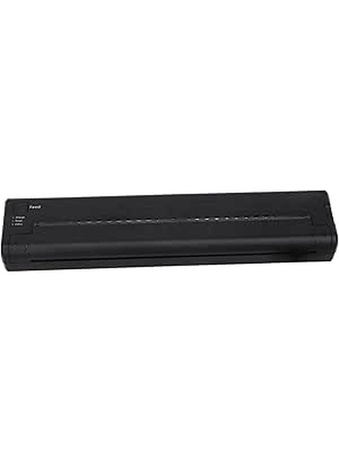 Mini Portable Thermal Transfer Printer USB Copier For Phone PC Black ABS 1200mAh Battery - Image 1