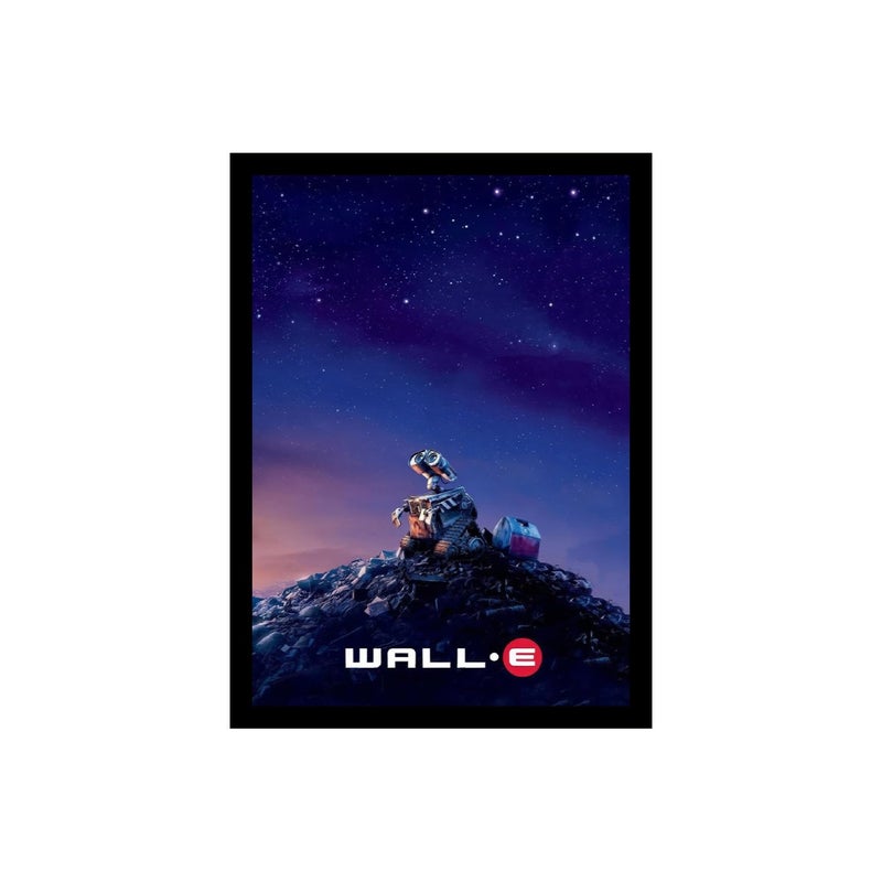 BLINKART BLINKART Aesthetic WALLE 2008 Movie Photo Frame Album Poster Wall Art Print Decor Perfect For Home Bedroom Living Room Bedroom Home Office Study Room12 18 Inches 