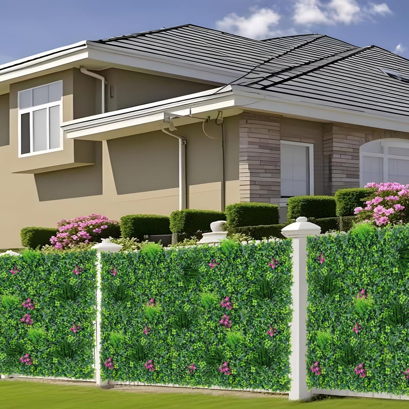 Grooy Boxwood Roll Panels, Grass Wall 40"x120"(33.33 SQFT), Grass Backdrop, Privacy Screen, Sun Protected Green Wall Decor for Outdoor, Indoor, Garden, Backyard and DÃ©cor - Image 4