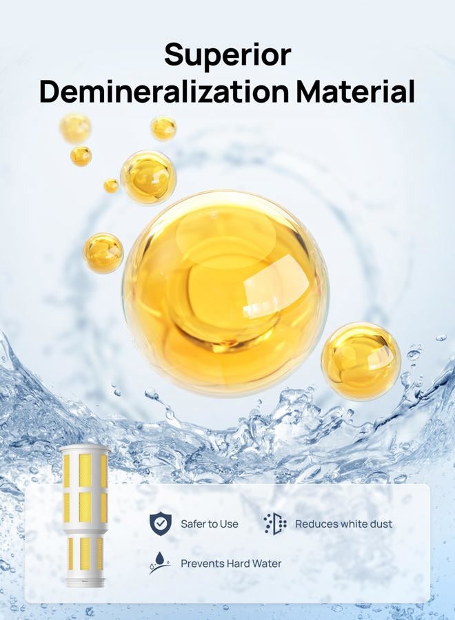Dreo Demineralization Cartridge 3-Pack for Humidifiers, Compatible with Dreo Humidifiers HM311/311S, Prevent Mineral Build-up, Filter Hard Water, Eliminate White Dust - Image 4