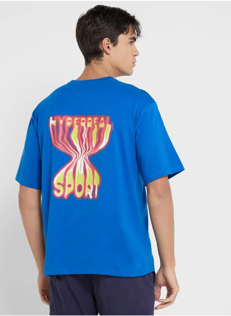 Seventy Five Oversized Graphic T-Shirt