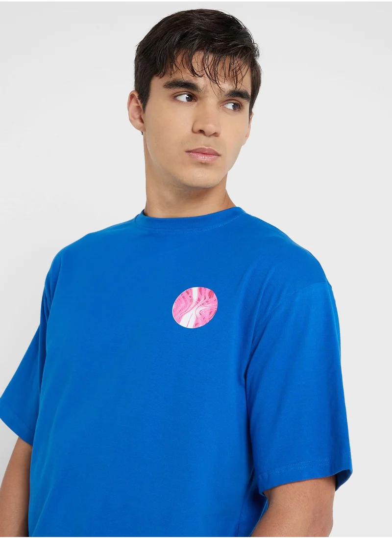 Seventy Five Oversized Graphic T-Shirt