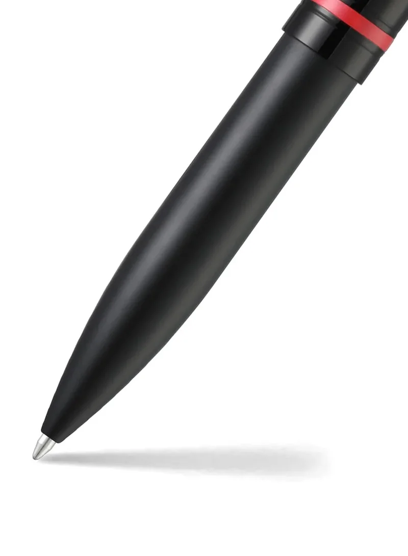 SHEAFFER Sheaffer® ICON 9108 Matte Black Ballpoint Pen With Gloss Red Trim