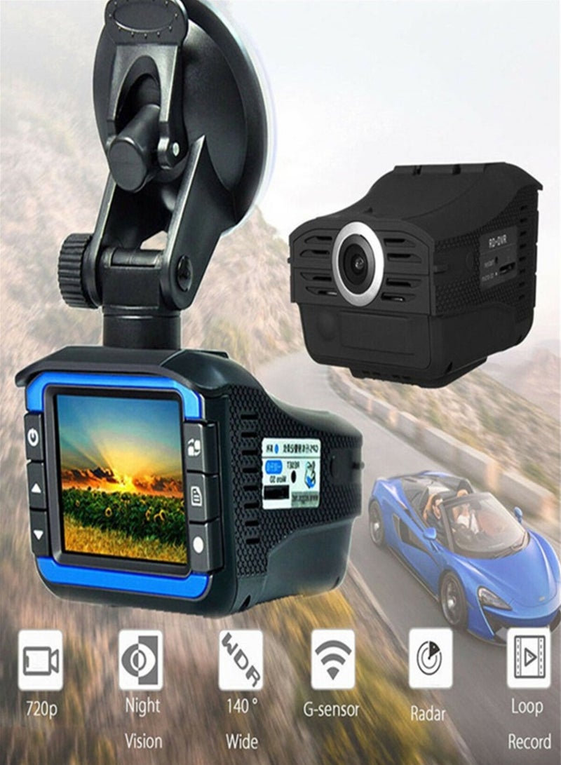 Upgraded full-frequency driving recorder, 2.0-inch LCD screen, 140-degree ultra-wide-angle lens - Image 1