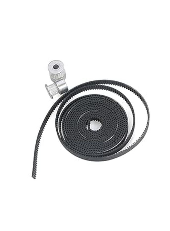 Aluminum Timing Pulley And Belt 2PCS Set For Precision Printers High Accuracy - Image 1