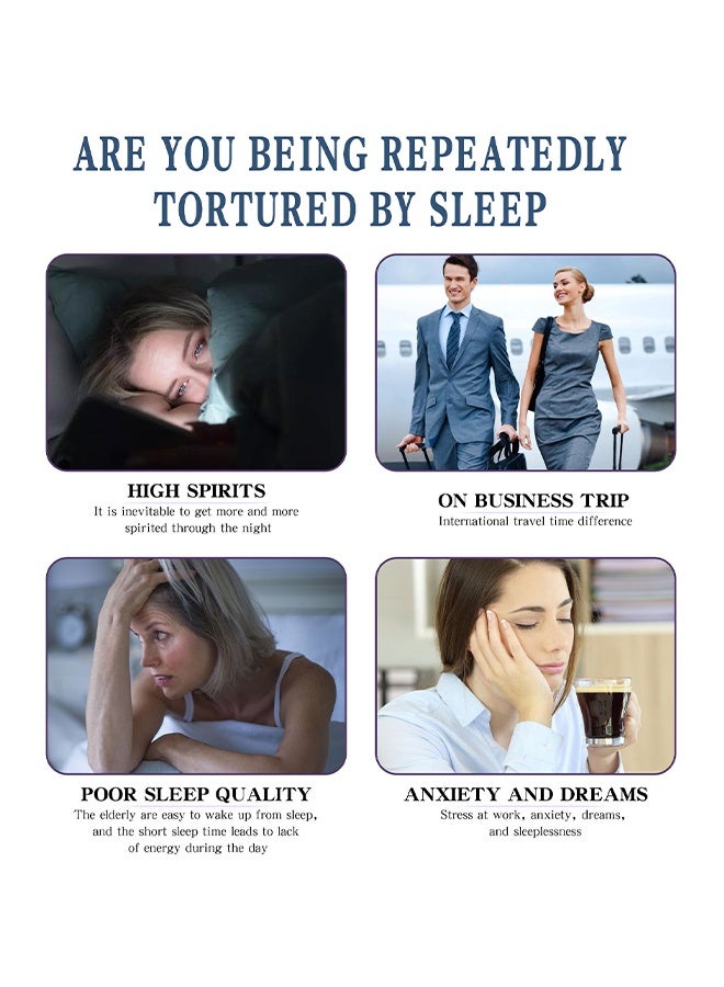 سيمونث رذاذ الوسادة ميست للنوم العميق، مساعد طبيعي للنوم، رذاذ وسادة باللافندر والفانيليا للعلاج بالروائح، زيوت عطرية نباتية للعلاج بالروائح للنوم، يساعد على النوم بسهولة وراحة. 75 مل - Image 5