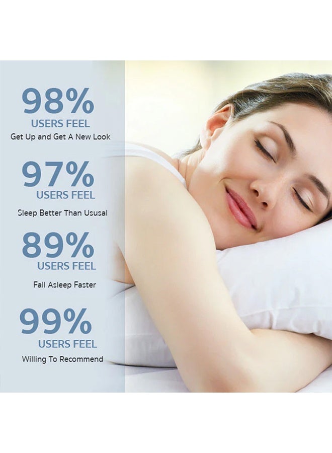 سيمونث رذاذ الوسادة ميست للنوم العميق، مساعد طبيعي للنوم، رذاذ وسادة باللافندر والفانيليا للعلاج بالروائح، زيوت عطرية نباتية للعلاج بالروائح للنوم، يساعد على النوم بسهولة وراحة. 75 مل - Image 4