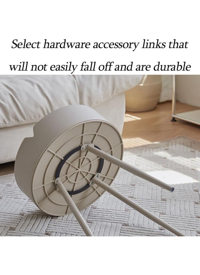 Generic - SUPAAR Bedside Table - Stylish, Space-Saving Design With Storage, Easy Assembly, Lightweight Plastic BED table - Image 1