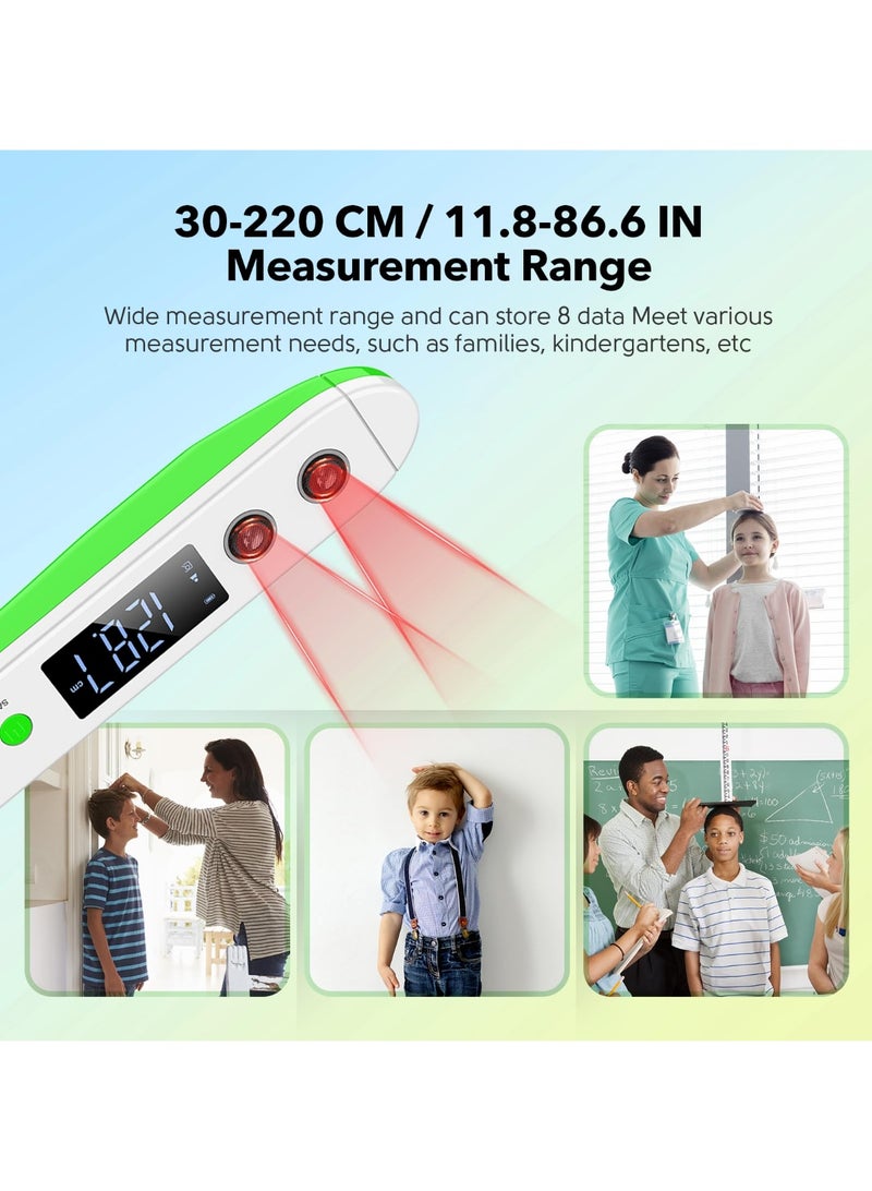 Ultrasonic Height Measuring Stadiometer for Kids - Portable Digital Growth Chart Altimeter - Image 3