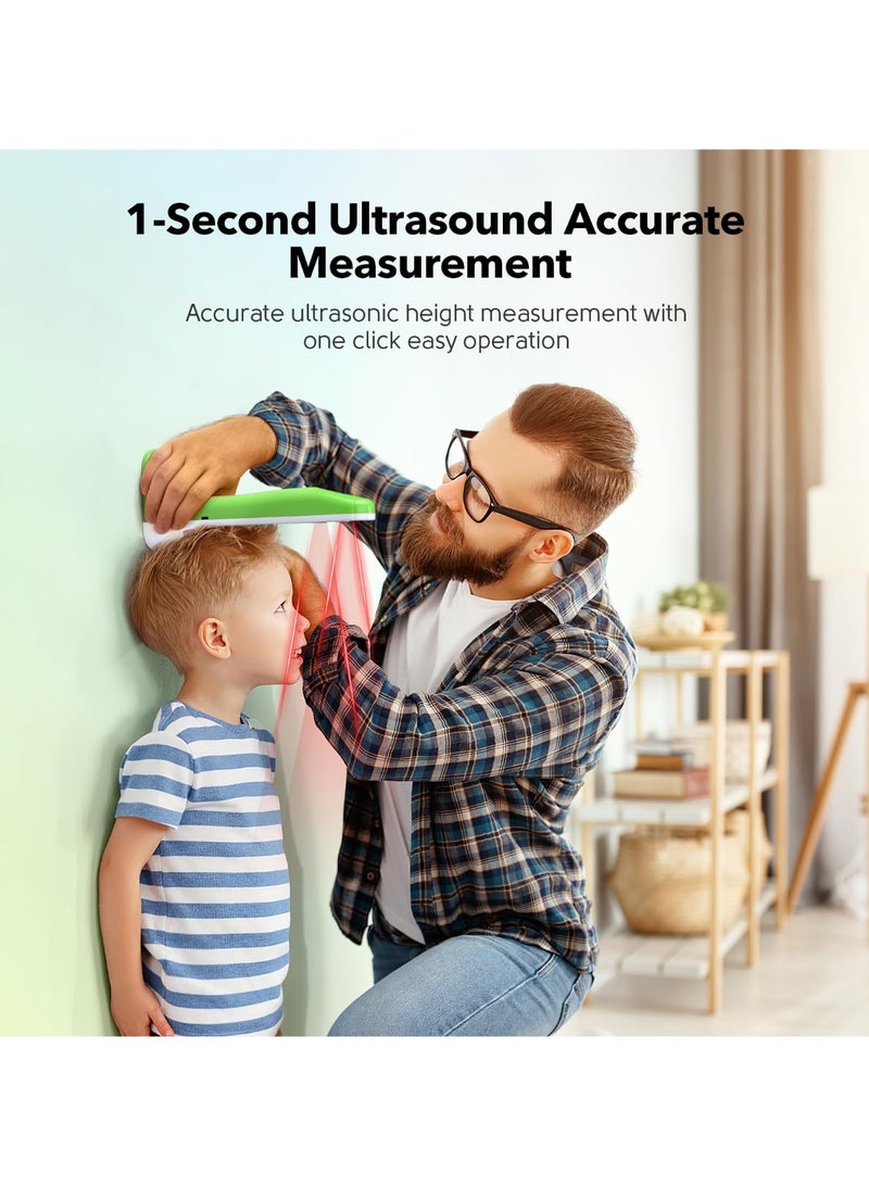 Ultrasonic Height Measuring Stadiometer for Kids - Portable Digital Growth Chart Altimeter - Image 4