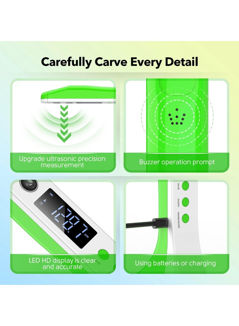 Ultrasonic Height Measuring Stadiometer for Kids - Portable Digital Growth Chart Altimeter - Image 5