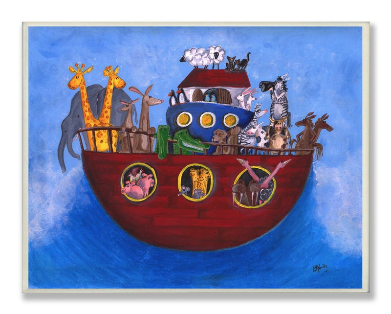 The Kids Room by Stupell Noahs Ark Rectangle Wall Plaque 11 x 05 x 15 Proudly Made in USA