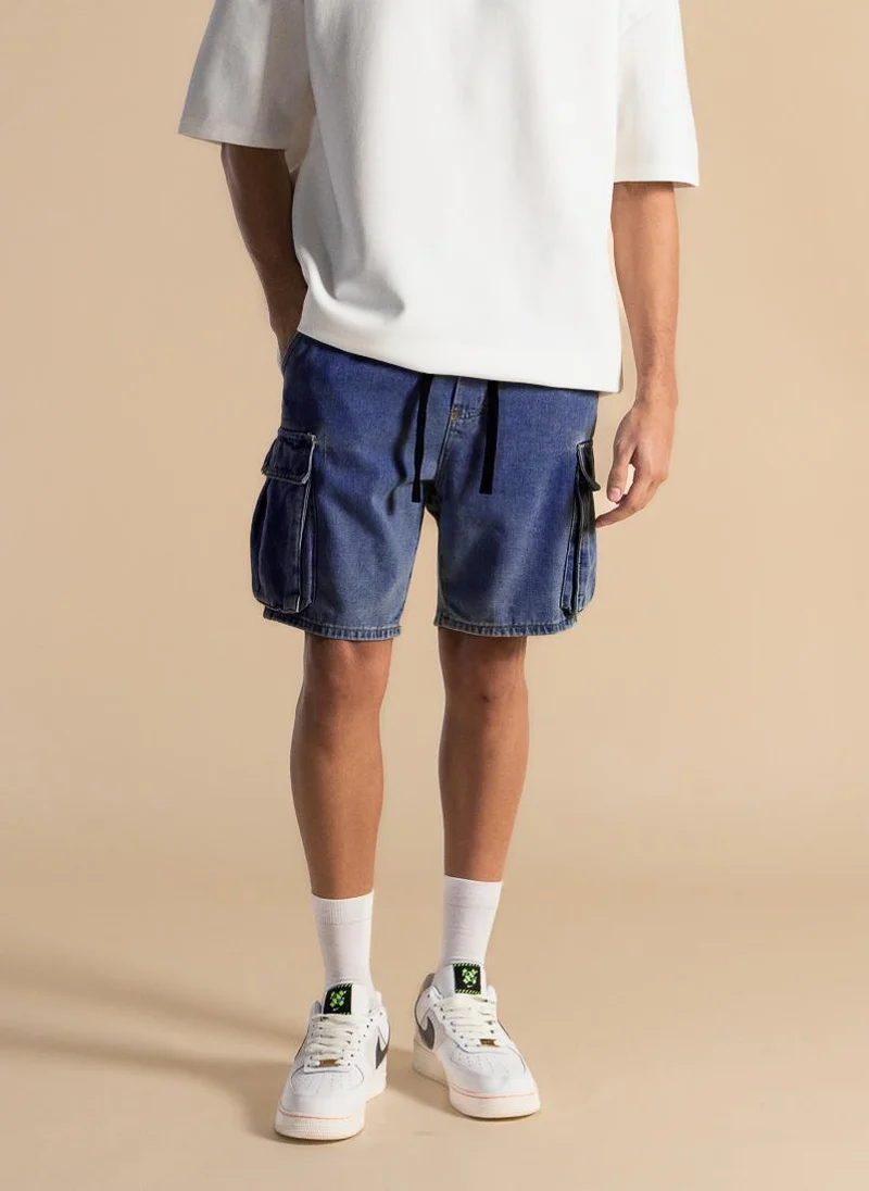 SHAPES SOFT DENIM COMFORT SHORTS