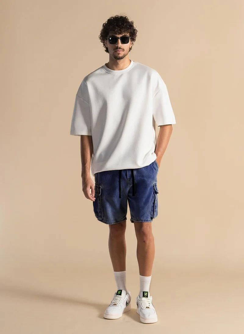 SHAPES SOFT DENIM COMFORT SHORTS