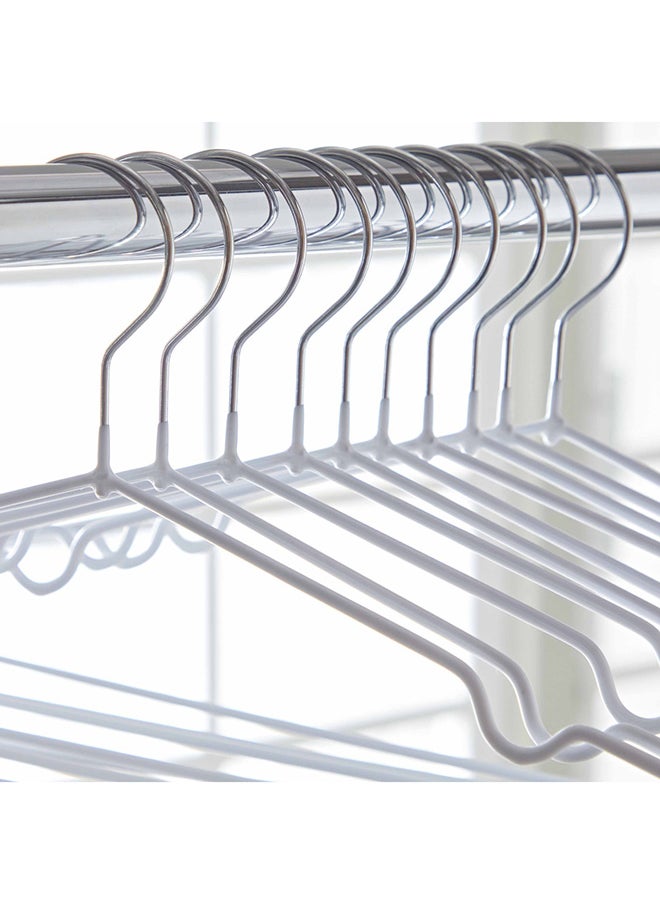 Home Box Vega Coated Non-Slip Metal Hanger 41 x 18 x 0.35 cm  - Image 3