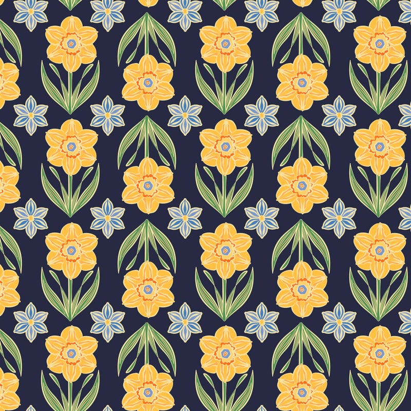 Vera Bradley Cotton Looped Terry Beach Towel  Daffodils  One Size - Image 3