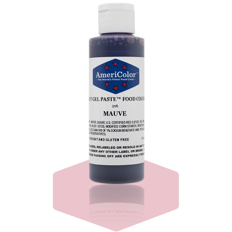 Americolor Soft Gel Paste Food Color 45Ounce Mauve - Image 3