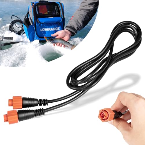 Camoo 30056855 Ethernet Crossover Cable 6ft18m ETHEXT6YL 5Pin Network Cable Fit for Most Lowrance Devices - Image 1