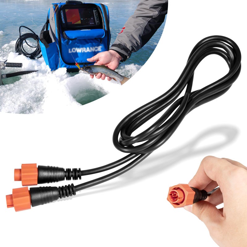 Camoo 30056855 Ethernet Crossover Cable 6ft18m ETHEXT6YL 5Pin Network Cable Fit for Most Lowrance Devices - Image 2