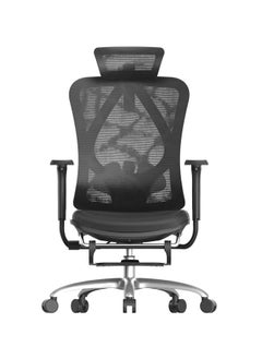 SIHOO BIFMA Testing M18C Height Adjustable Full Mesh Office 4D Linked Armrests Office Furniture Ergonomic Chair (with footrest)