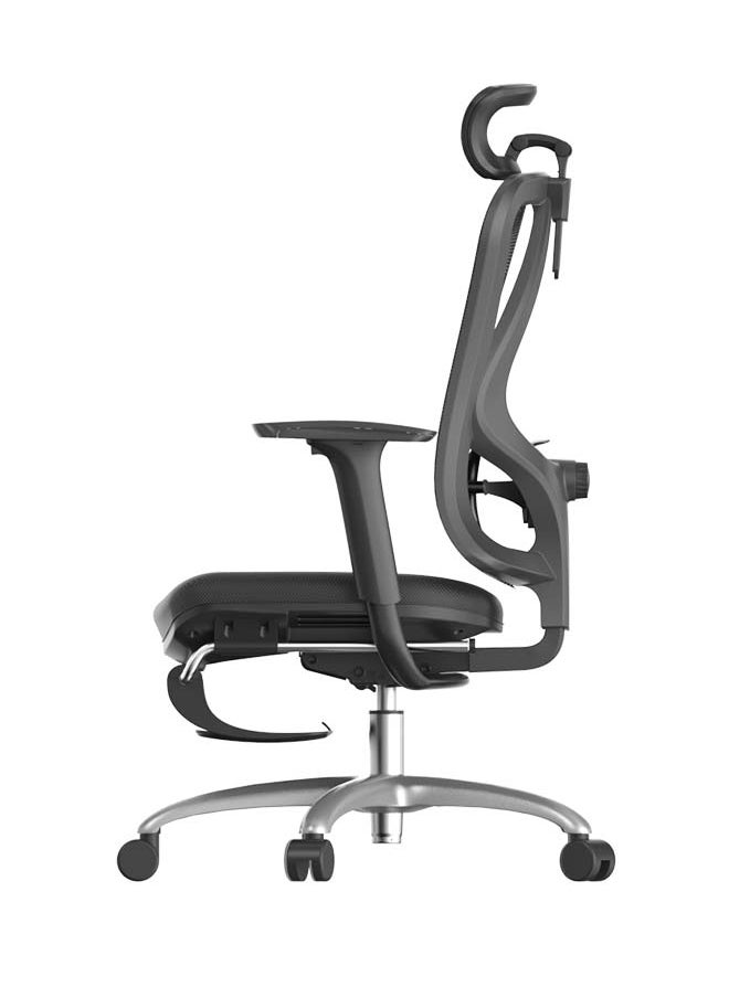SIHOO SIHOO BIFMA Testing M18C Height Adjustable Full Mesh Office 4D Linked Armrests Office Furniture Ergonomic Chair (with footrest)  - Image 5