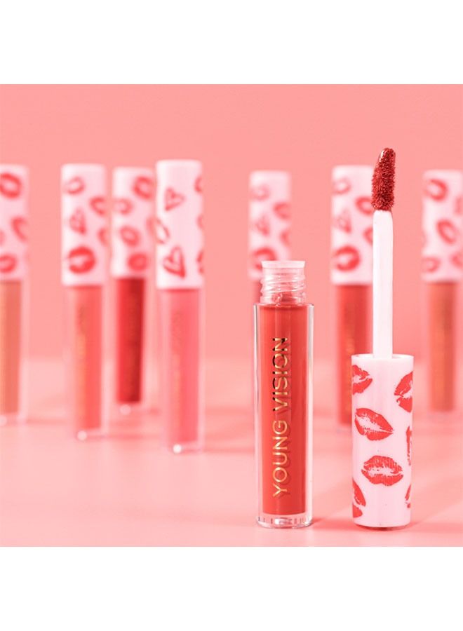 YOUNG VISION Matte Liquid Lipstick Makeup Long Lasting Wear Non Stick Cup Not Fade Waterproof Lip Gloss 05  - Image 5