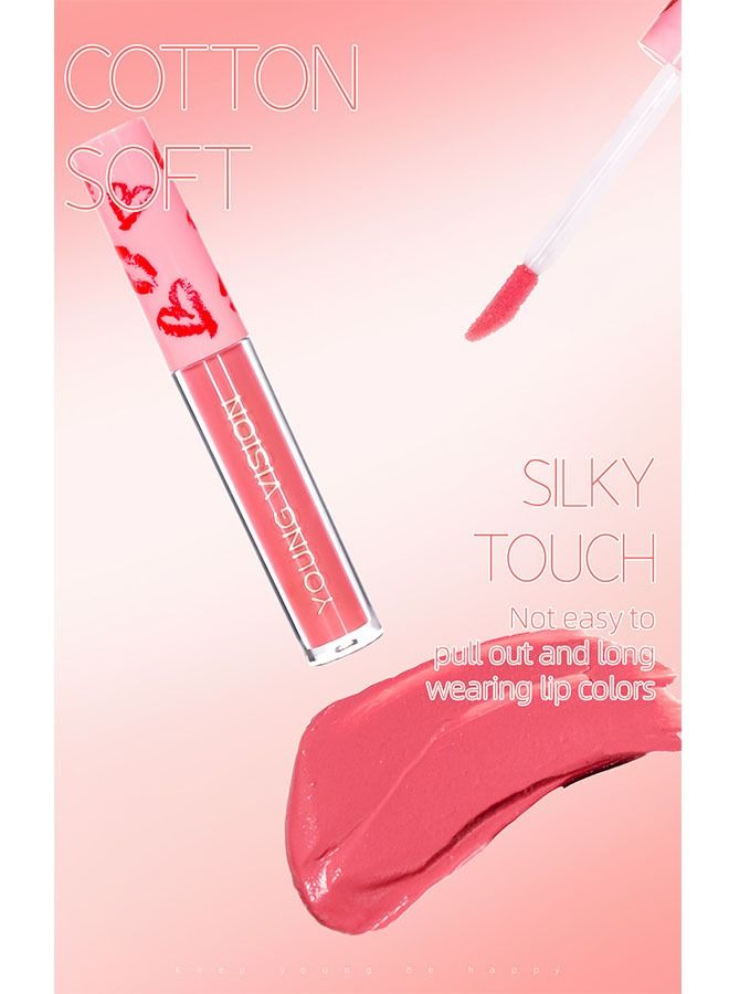 YOUNG VISION Matte Liquid Lipstick Makeup Long Lasting Wear Non Stick Cup Not Fade Waterproof Lip Gloss 05  - Image 2