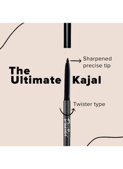 DAZLLER Eye Combo: Lashalong Mascara + Kreamy Kajal 0.35G Lightweight Smudgeproof Waterresistant Long Stay  - Image 3