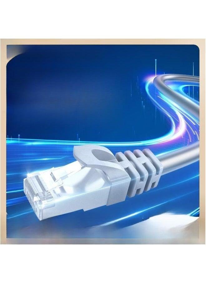 Generic Strict Selection Of Super Six Gigabit Finished Network Cable Cat6 Oxygen-free Copper Jumper Non-shielded Pure Household Twisted Pair-Color:20 M  - Image 2