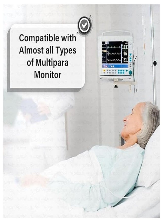 3S Reusable NIBP Cuff Bp Monitor Cuff for Multipara Patient Monitor (Not For Home BP Monitor) (Adult(25-35)) - Image 2