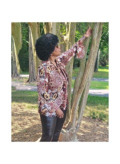 G&T Wig 70S Afro Wigs For Black Women Afro Puff Wigs Bouncy And Soft Natural Looking Full Wigs For Daily Party Cosplay Costume(1B)  - Image 3