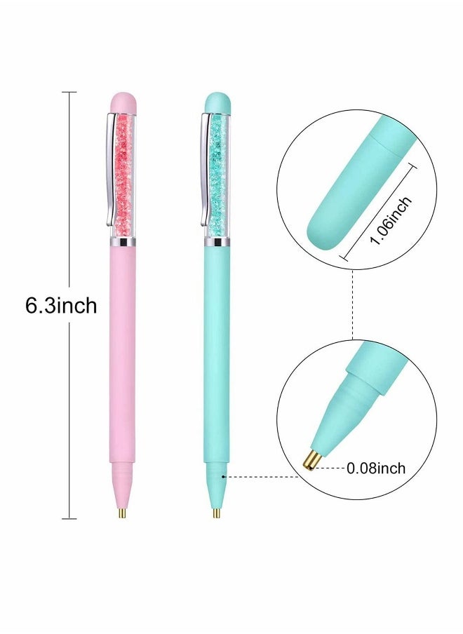 Generic - Diamond Painting Drill Pen, 3 Pcs DIY 5D Diamond Painting Point Drill Pen Nail Point Pen for DIY Nail Art Craft Children's Painting Point Drill Tools - Image 1