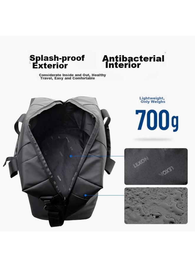 Lexon Travel Bag, Large Capacity Luggage Bag, Sports Fitness Bag, Handbag For Men And Women, Short-trip Business Trip Travel Bag - Image 2